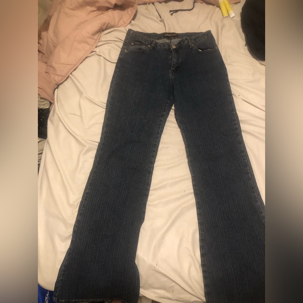 gasoline low rise jeans.